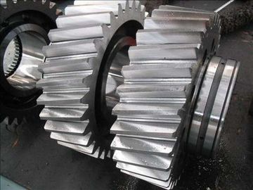 Cnc Module 1 Helical 45 Steel Crown Pinion Gear Helical Spur Gear