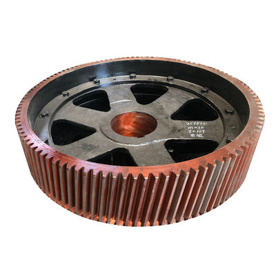 Large Steel Herringbone 7000mm Double Steel Helical Gear