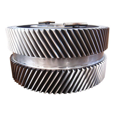 석탄 선반은 원통 모양 벌레 장치 45# 강철 박차 2 형 나선형 장치 세트를 분해합니다